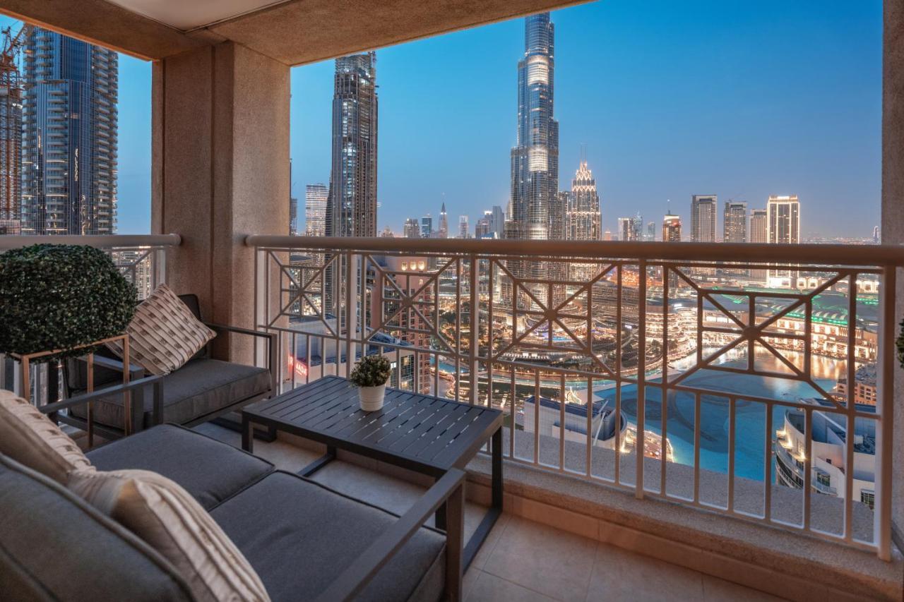 Elite Royal Apartment - Highest Floor - Full Burj Khalifa & Fountain View - Duke Dubai Bagian luar foto