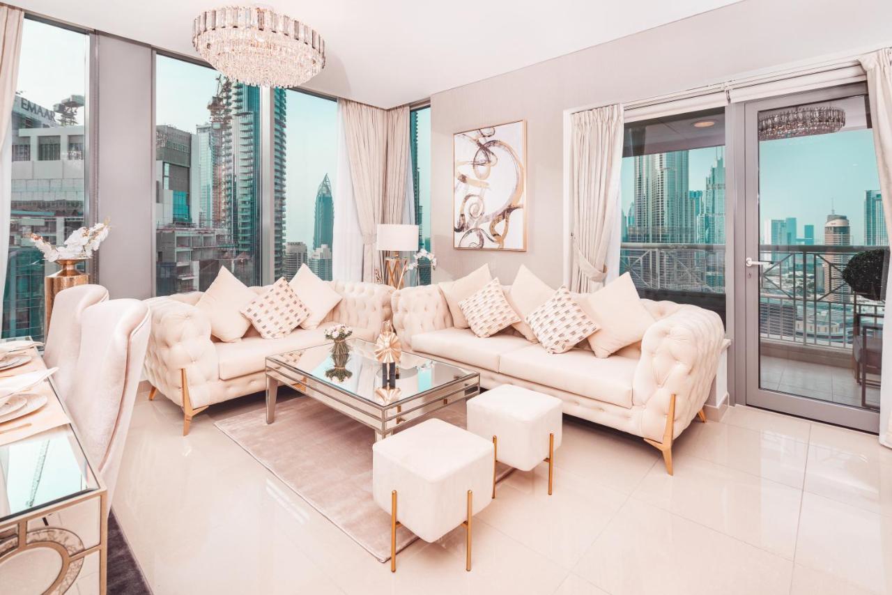 Elite Royal Apartment - Highest Floor - Full Burj Khalifa & Fountain View - Duke Dubai Bagian luar foto