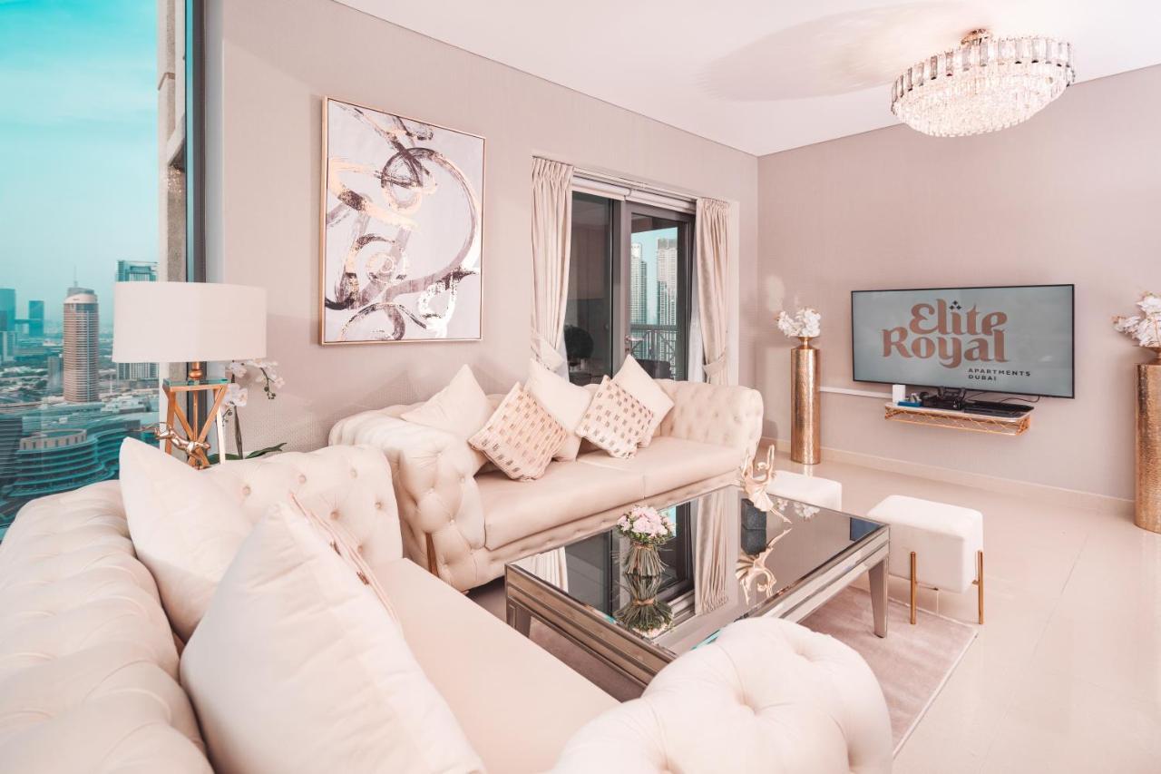 Elite Royal Apartment - Highest Floor - Full Burj Khalifa & Fountain View - Duke Dubai Bagian luar foto
