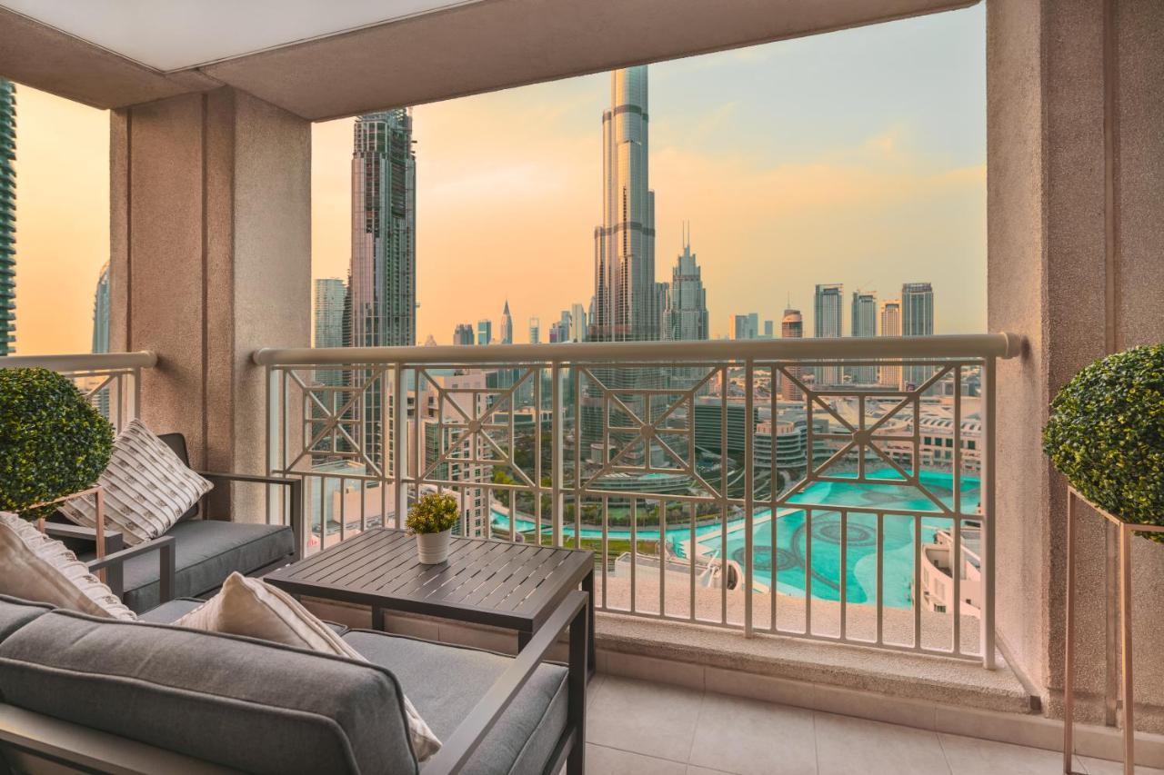 Elite Royal Apartment - Highest Floor - Full Burj Khalifa & Fountain View - Duke Dubai Bagian luar foto